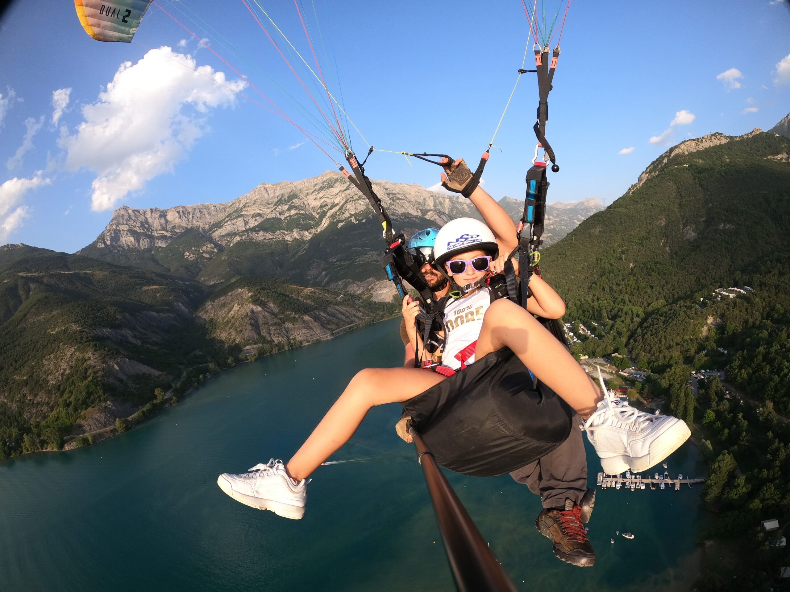 montclar le lac 2021 vol en parapente biplace à ubaye serre-ponçon