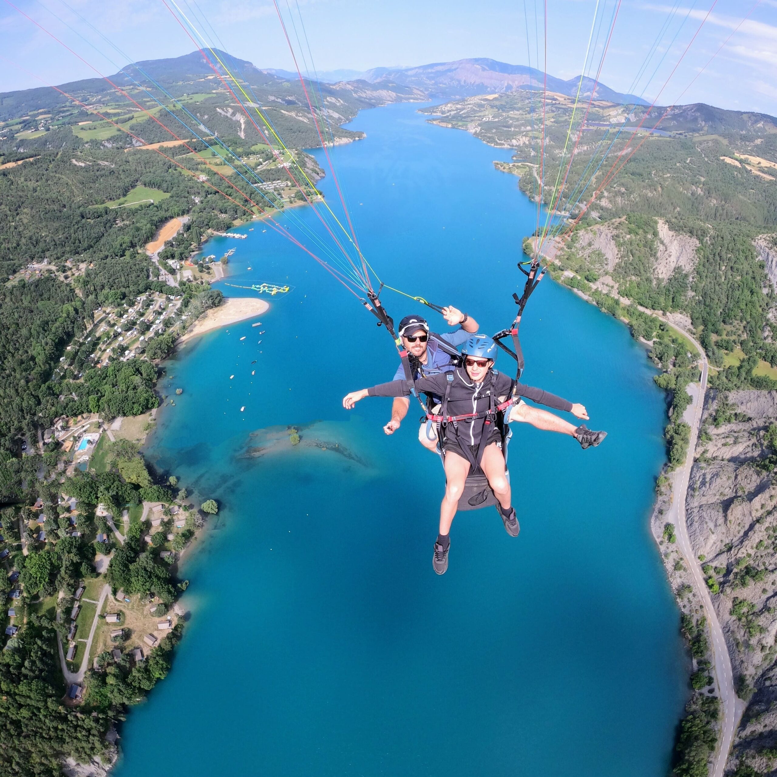 Baptême parapente biplace